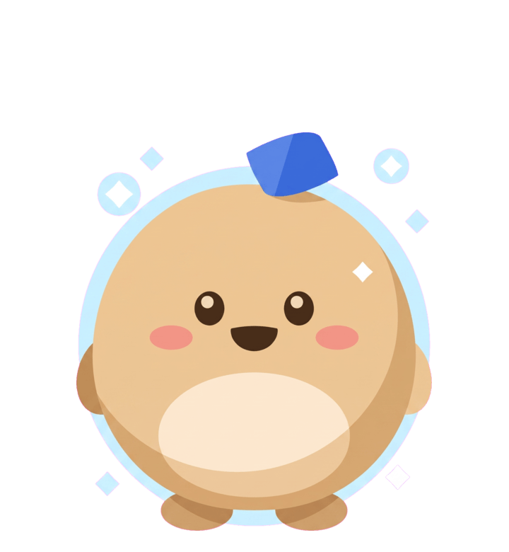 Mr. Chud as clean 2D flat vector art — the in-app Vector skin