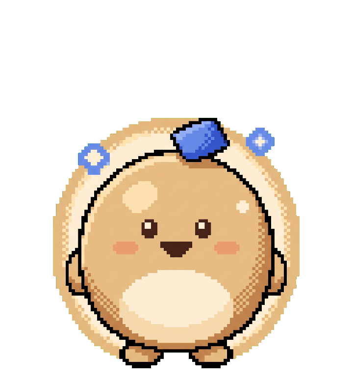 Mr. Chud rendered as retro pixel art — the in-app Pixel skin